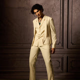 Off White Three Piece Suit
