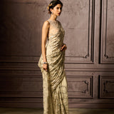 The Ivory Muse Sari