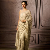 The Ivory Muse Sari