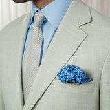 Linen Blend Single Breasted Two Button Suit